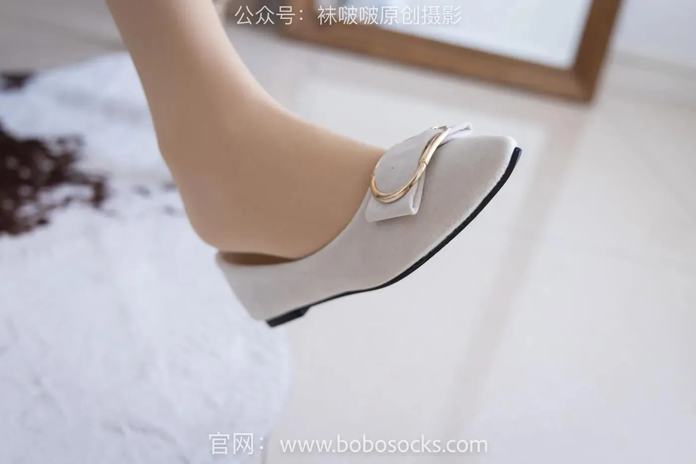 [BoBoSocks袜啵啵]NO.129 小甜豆-平底鞋、双层厚肉丝 [133P]插图9